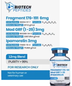 Fragment 176-191 & Mod GRF 1-29 & Ipamorelin Blend (12mg)