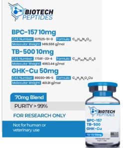 BPC-157 & TB-500 & GHK-Cu Blend (70MG)